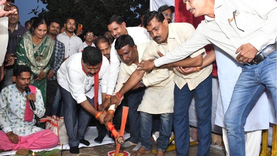 डिप्टी सीएम विजय शर्मा ने किया भूमिपूजन