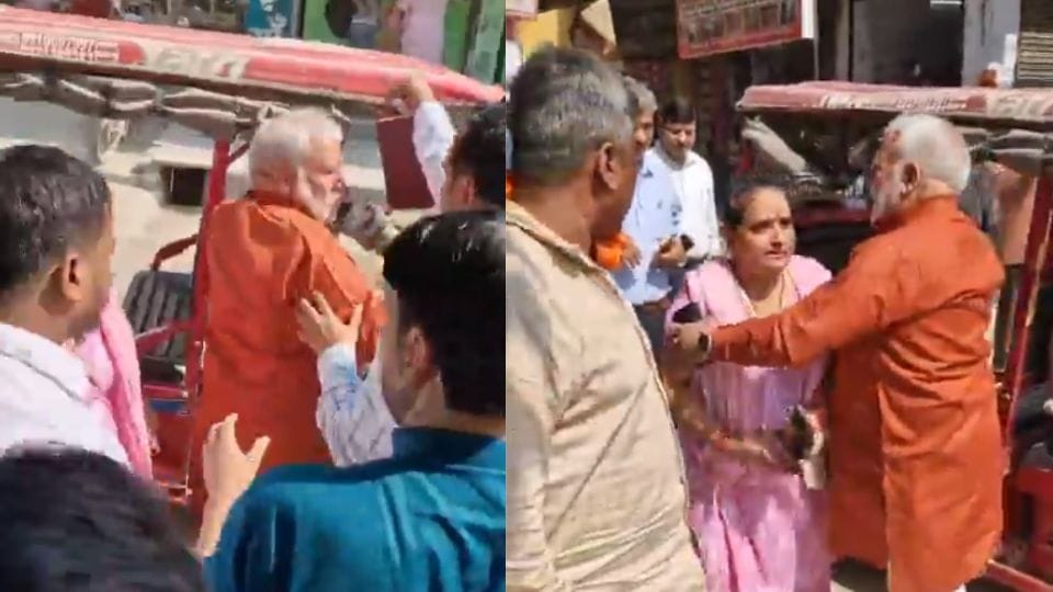 Public beats up AAP MLA in Delhi; BJP shares video
