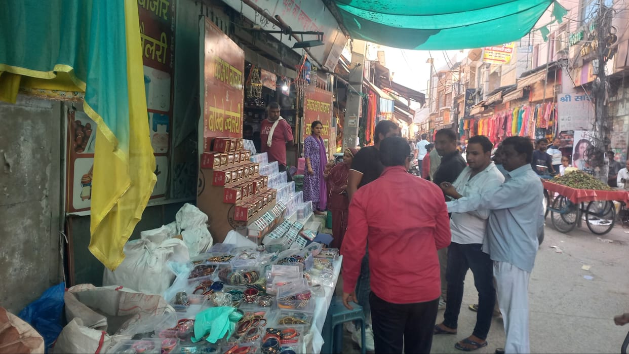 Jhajjar: Municipal Council team and police reached the main market, found encroachment