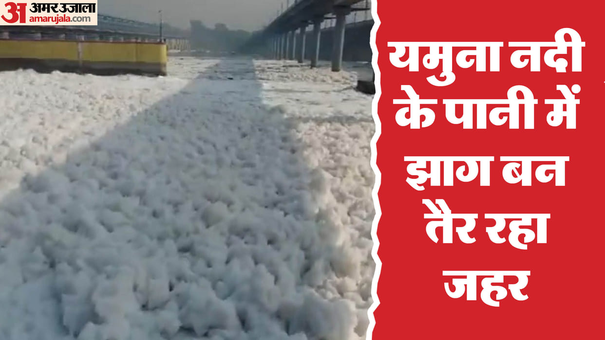 BJP attacked AAP government over rising pollution in Delhi and dirt in Yamuna