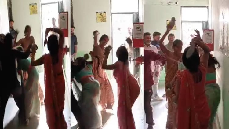 यूपी – चप्पलबाज महिलाएं: भरी तहसील में एक-दूसरे पर जमकर बरसाईं चप्पलें, पुलिस ने इस तरह संभाला मामला; देखें वीडियो – INA