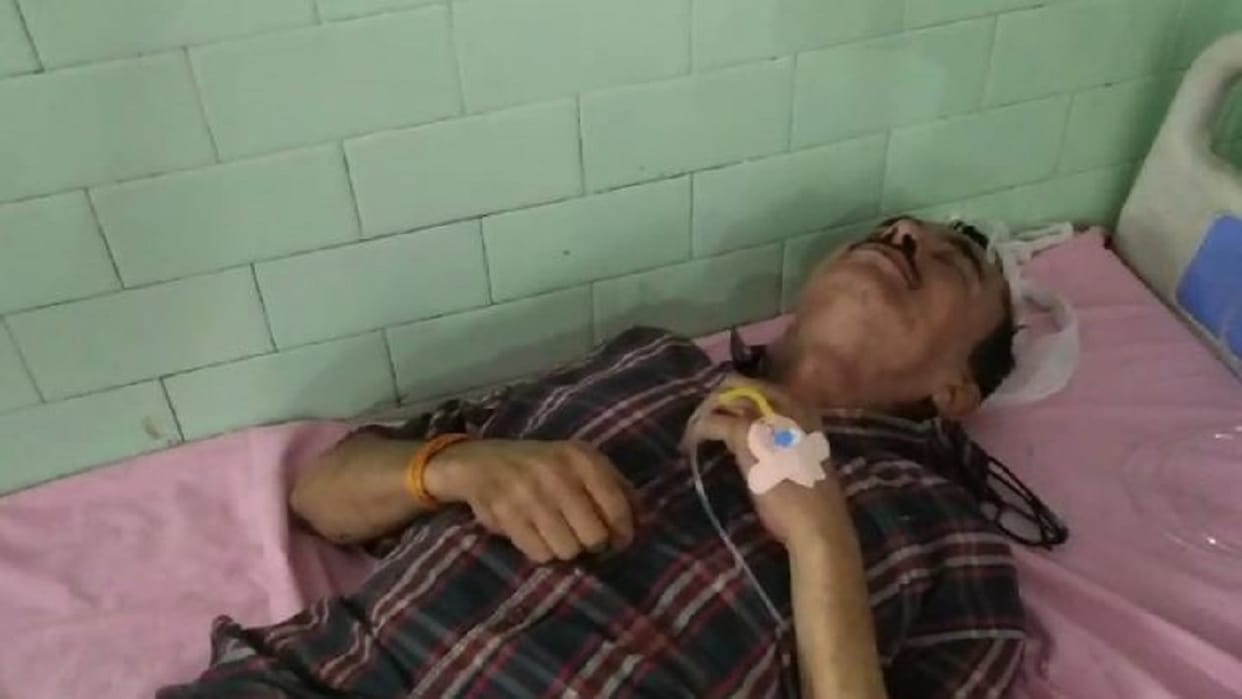 sub inspector injured in road accident in Bareilly