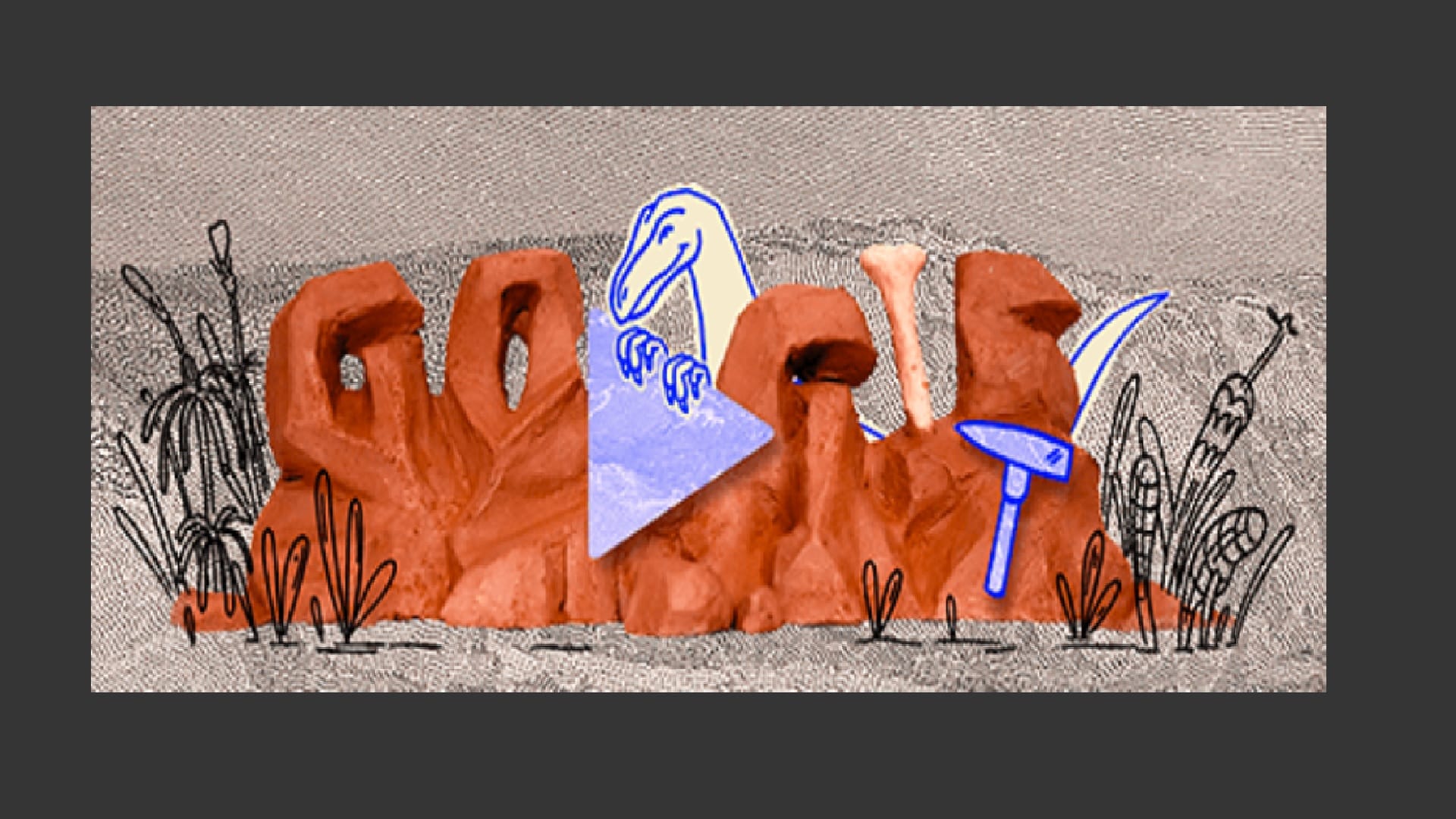 Google Doodle Celebrates Staurikosaurus an Early Dinosaur Discovery details in hindi