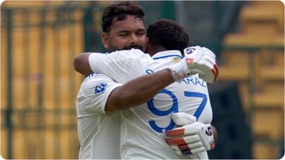 India vs New Zealand Test Sarfaraz Khan Scores maiden Century in Second Innings After a Duck in First