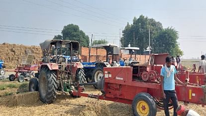 Haryana: पराली बनी रही युवा की आमदनी का जरिया, औंगद गांव का शेखर प्रबंधन कर पर्यावरण संरक्षण में बना सहायक stubble source of income for youth In Haryana, Shekhar of Aungad village help in environmental protection
