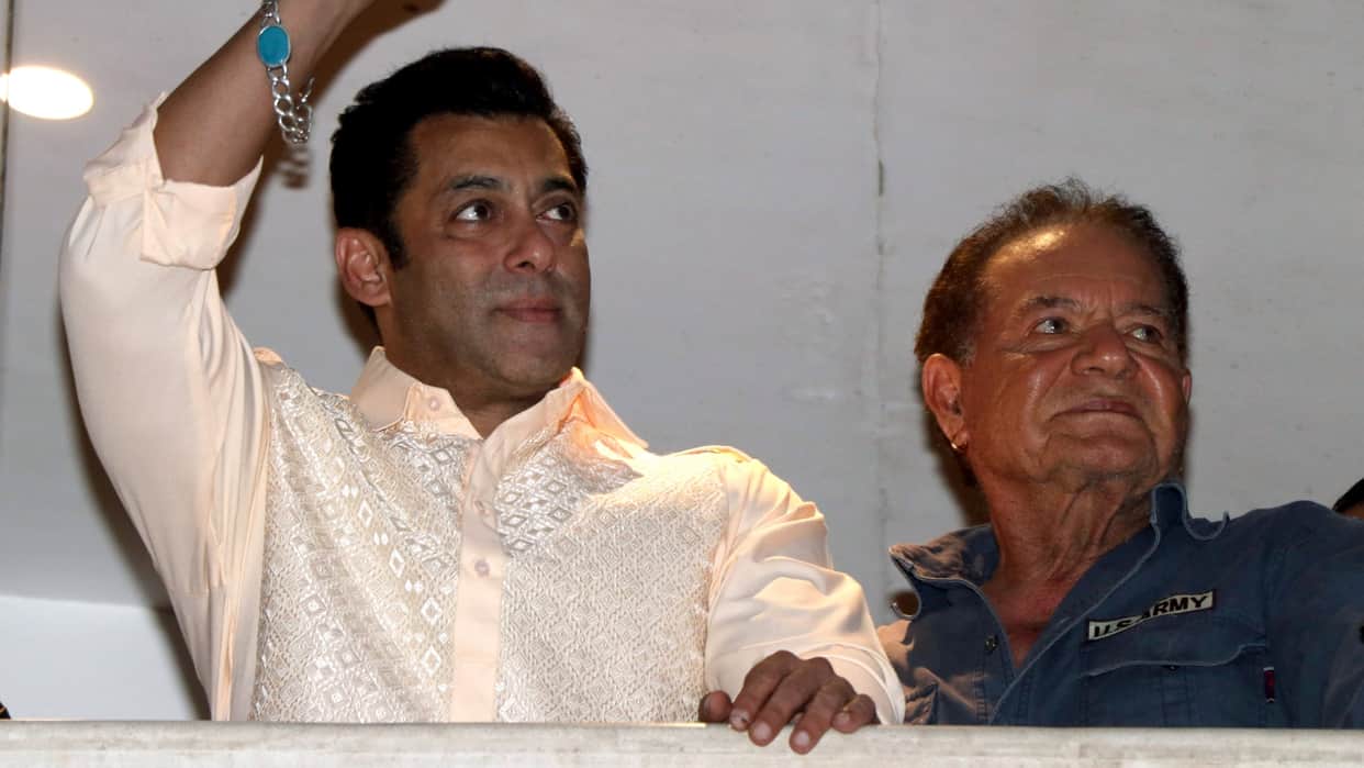 Salman khan father salim khan buy a new Mercedes Car on occasion of dhanteras