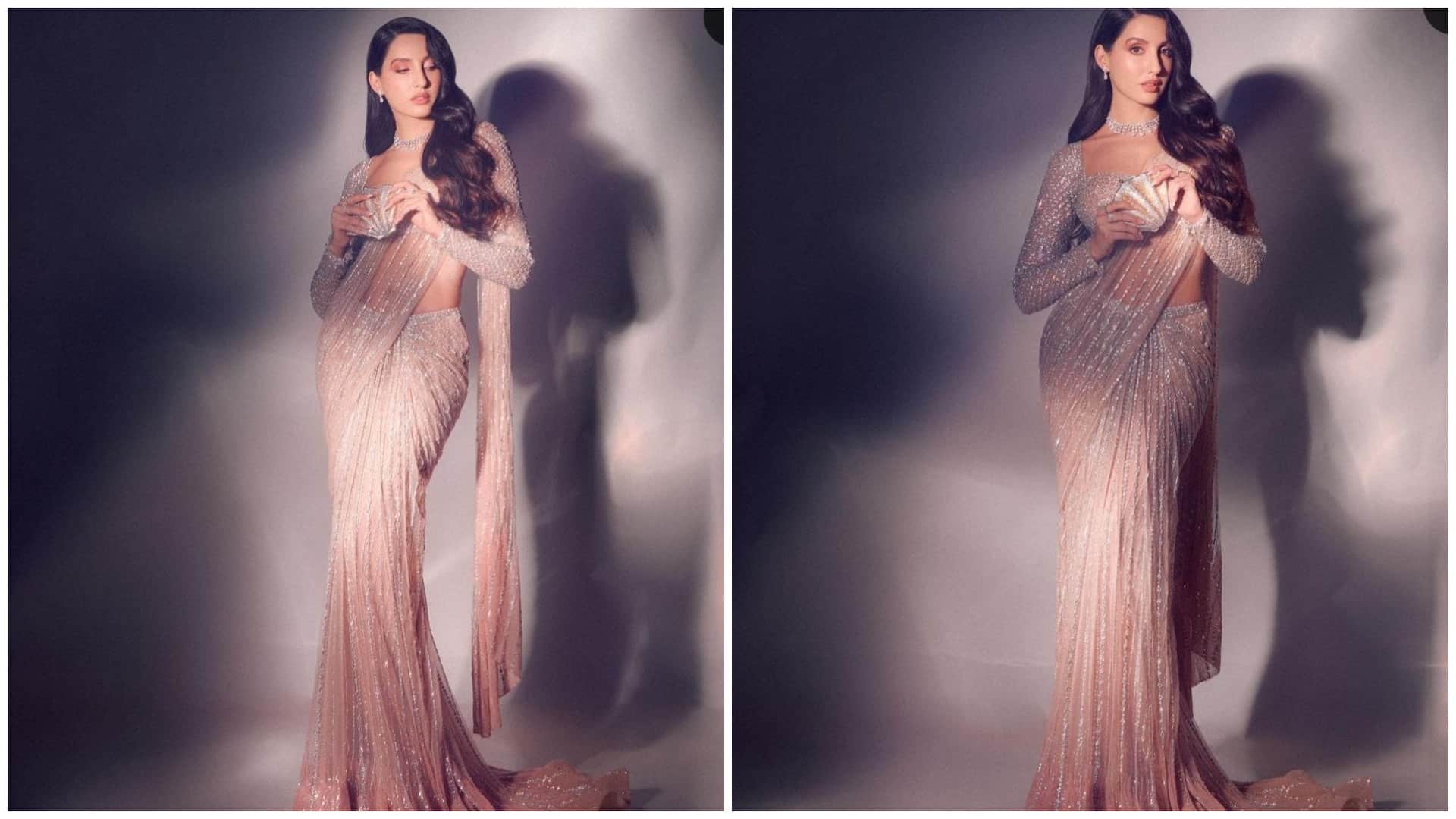 New Year Party Look How to Style a Sequin Saree  fashion tips for women