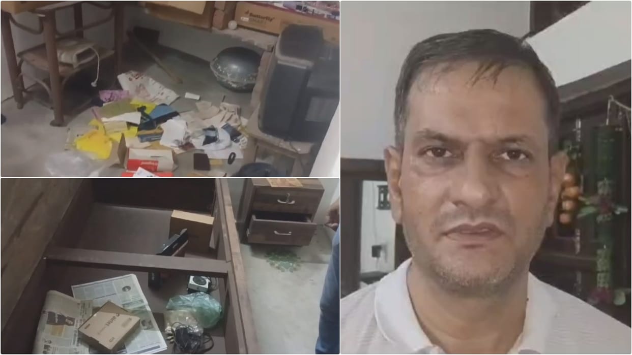 Alwar News: Theft from a vacant house in Budh Vihar, robbers stole goods worth two lakhs