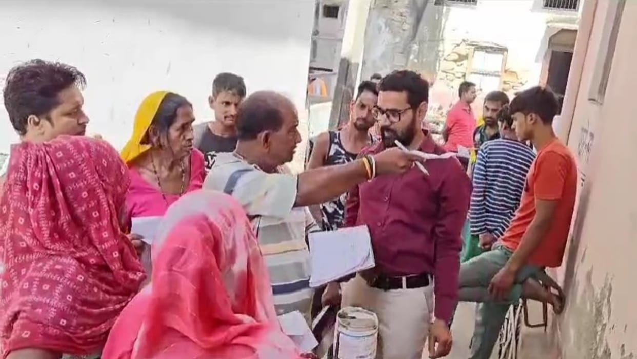 Alwar News: Water supply department started campaign to cut illegal tap connections, panic in Khadan Mohalla