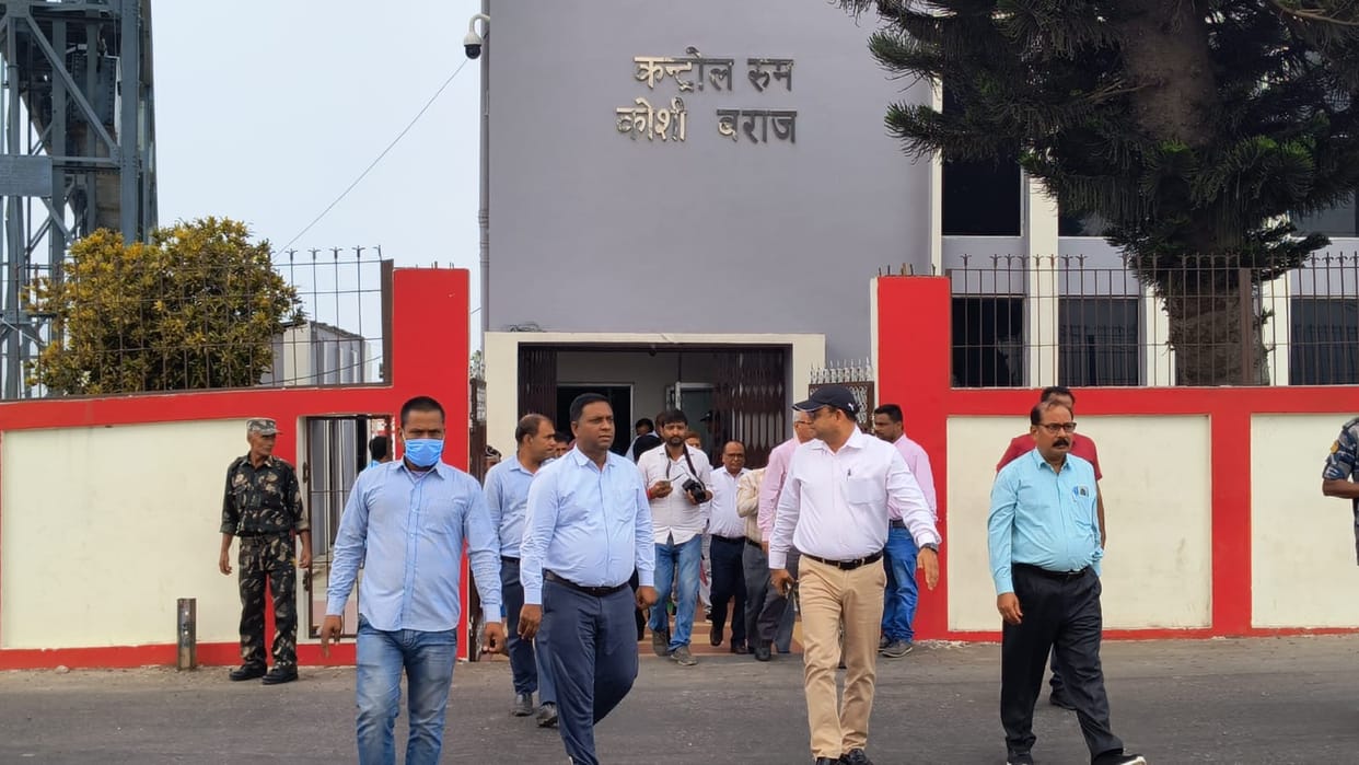 Bihar News: Senior IAS Santosh Kumar Mall reached Veerpur in Supaul - New barrage will be built on Kosi.