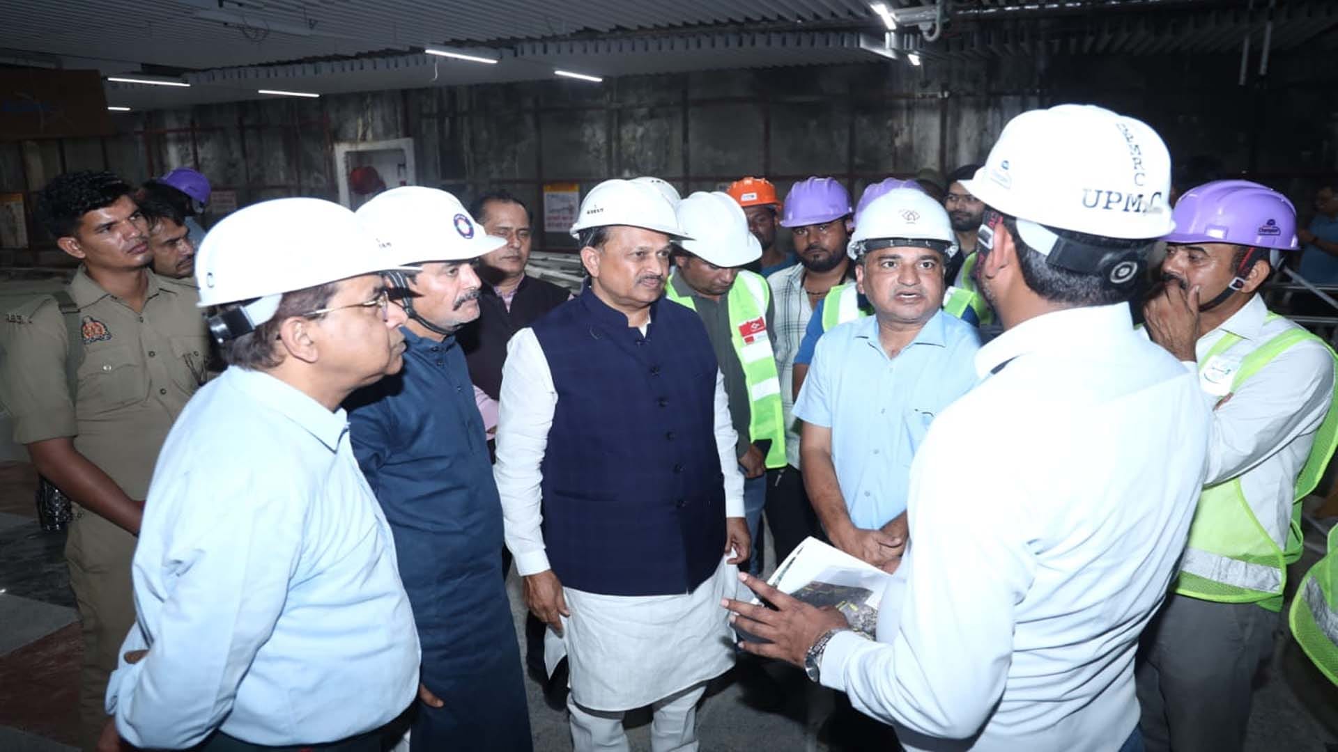 Kanpur: MP Ramesh Awasthi said Metro is likely to run from IIT to Central by December