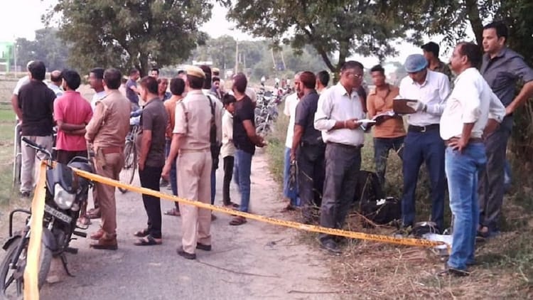 यूपी – Hathras: पॉलिटेक्निक के छात्र की सिर में गोली मारकर हत्या, एक हाथ में था तमंचा और जेब में मिला कारतूस – INA