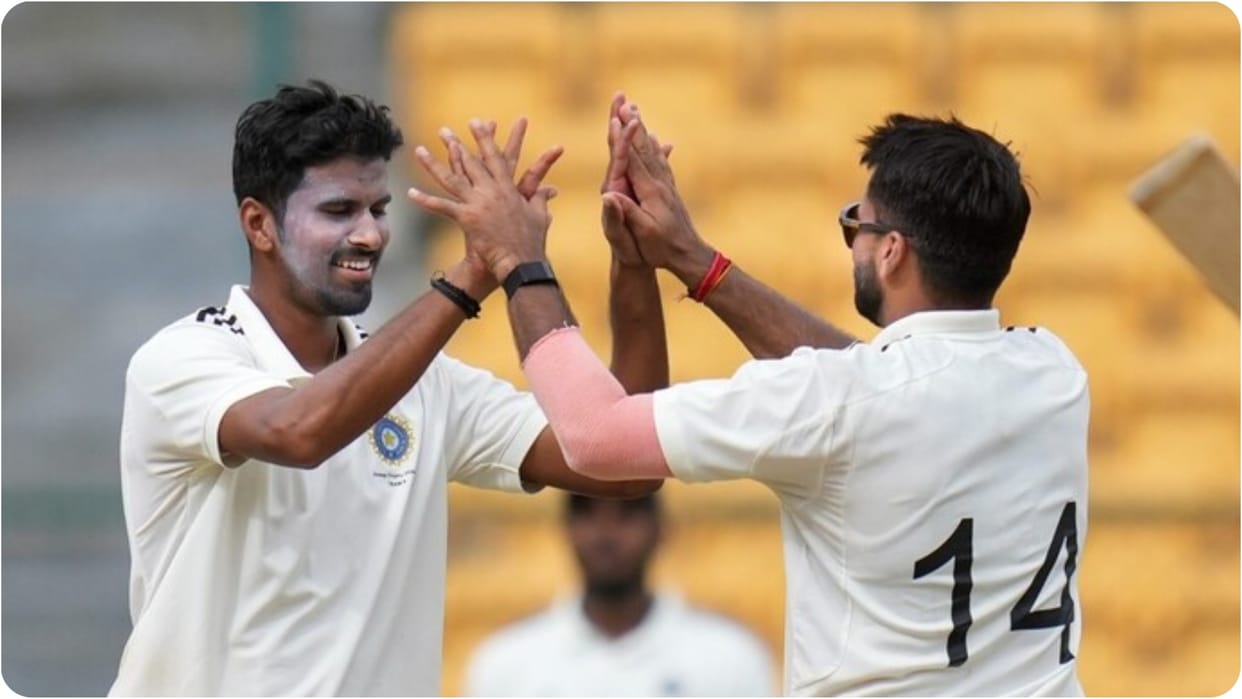 India added Tamil Nadu all-rounder Washington Sundar to their squad for the second and third Test against NZ