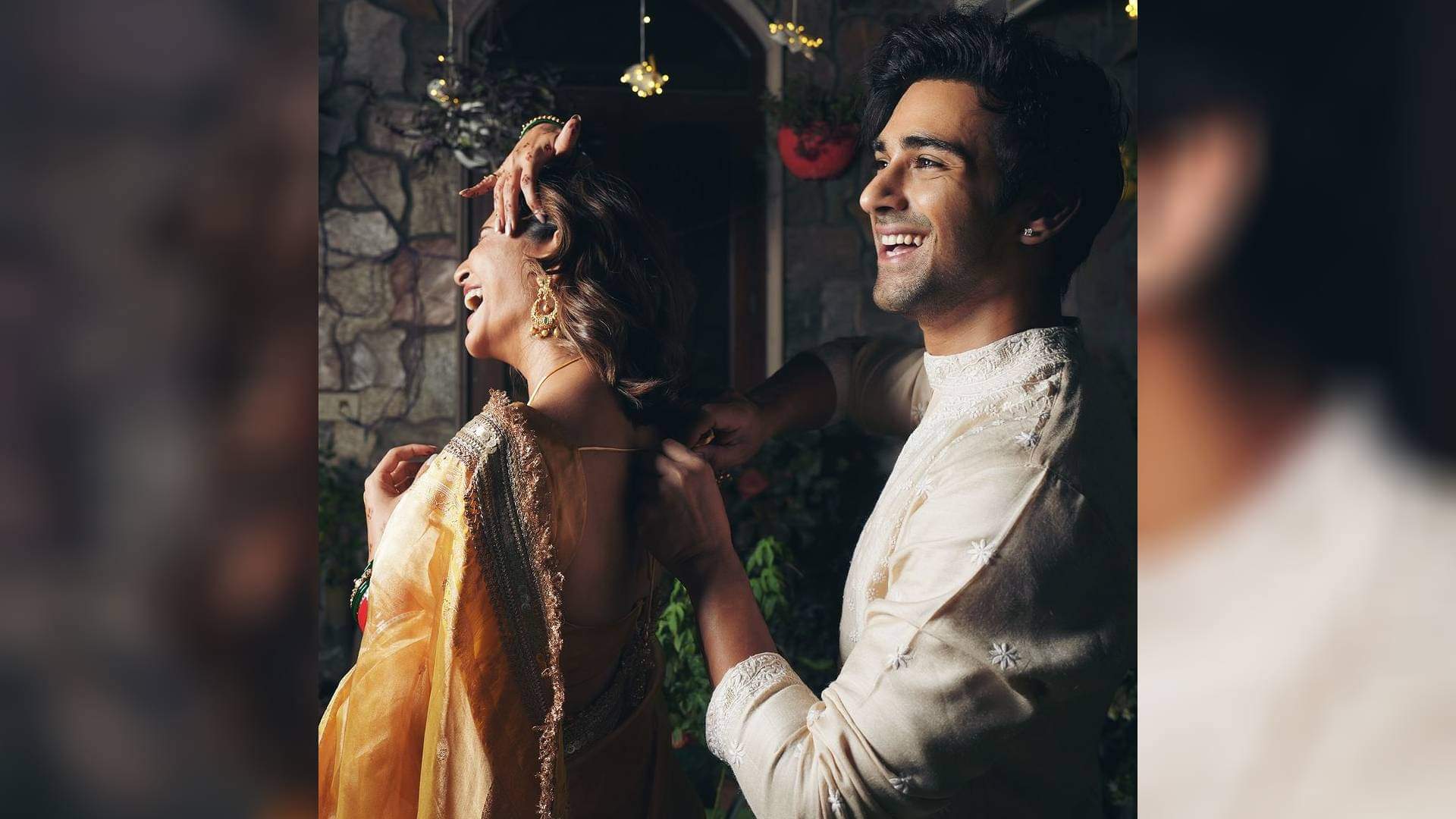 Kriti Kharbanda Pulkit Samrat celebrate first karwa Chauth 2024 after marriage shares romantic pics with moon