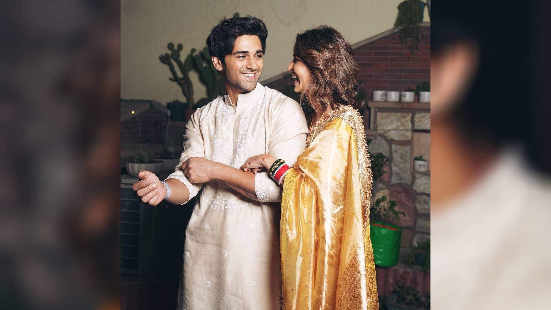 Kriti Kharbanda Pulkit Samrat celebrate first karwa Chauth 2024 after marriage shares romantic pics with moon