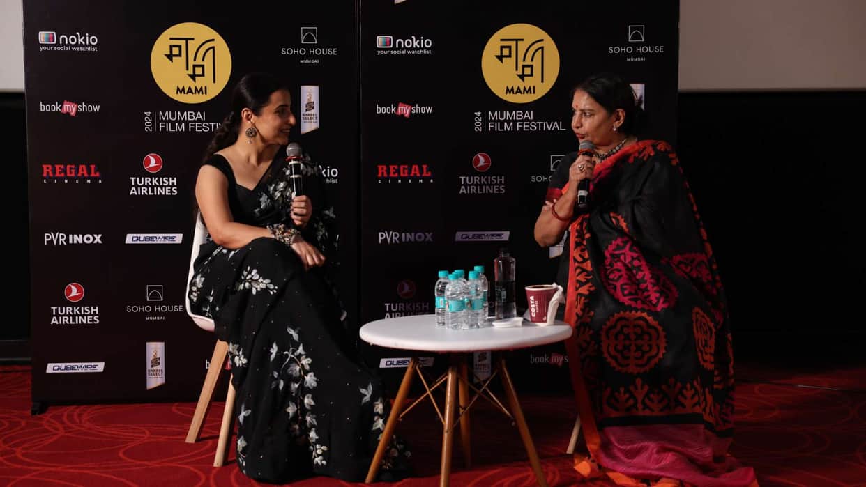 Shabana Azmi conducts masterclass at MAMI Mumbai Film Festival 2024 in conversation with actor Vidya Balan