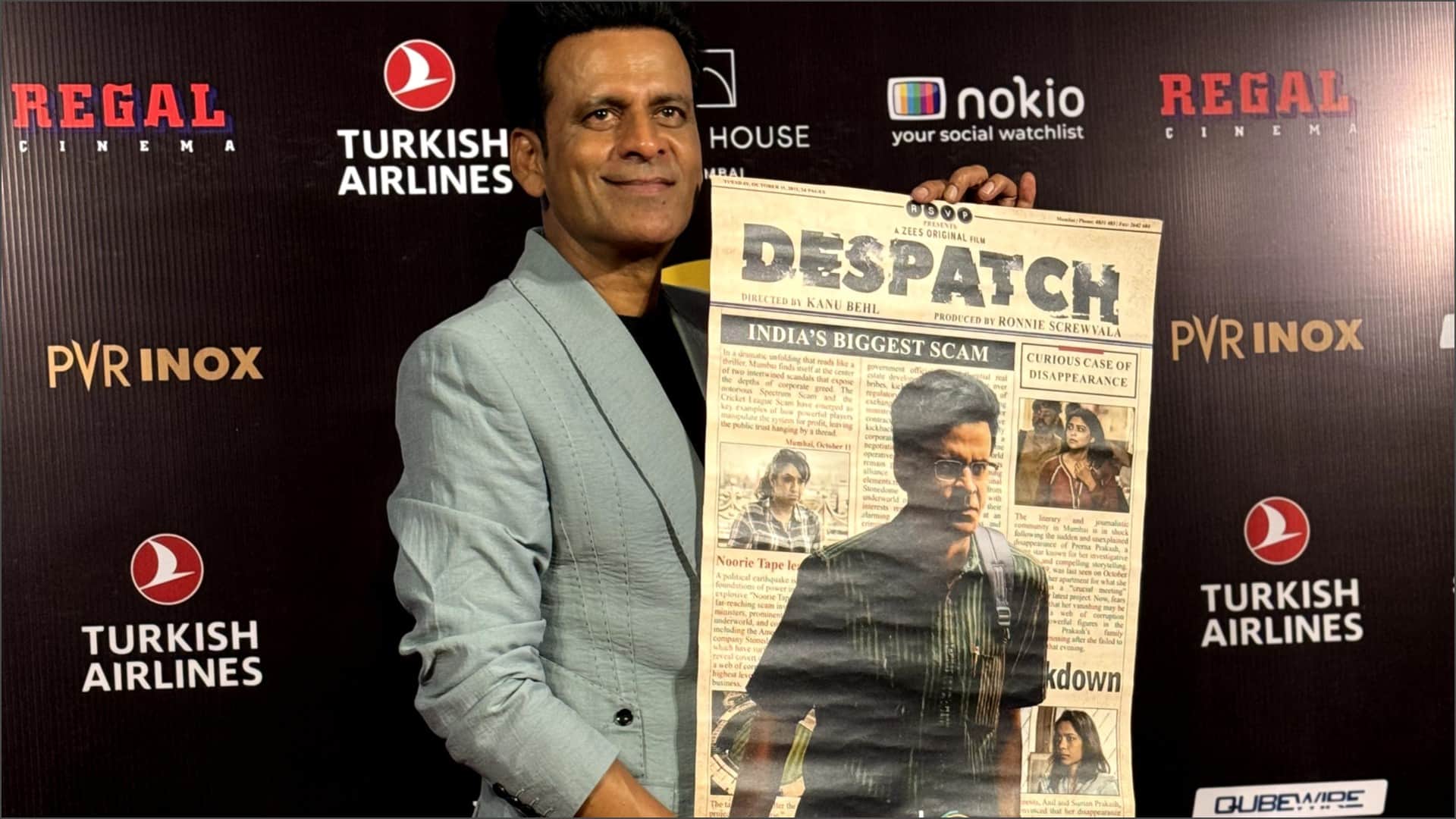 Despatch trailer release Manoj Bajpayee investigative journalist to expose india 8000 crore rupee biggest scam