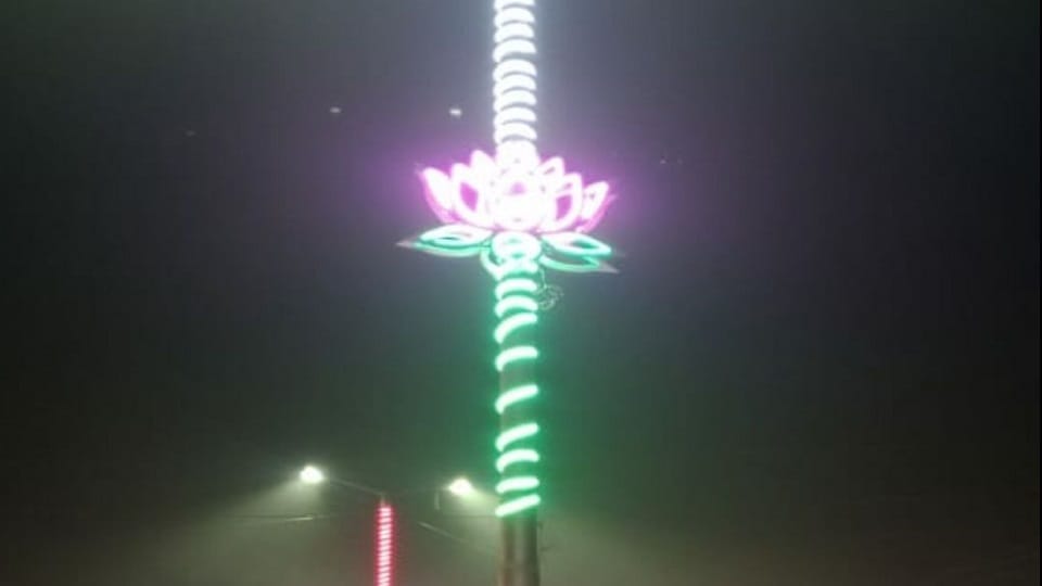 Moradabad Deepotsav 2024: A unique confluence of lights-drone show and spirituality
