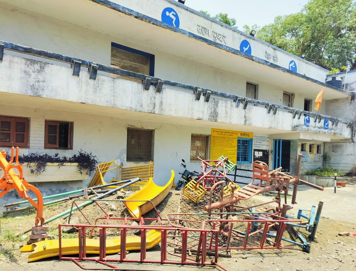 Indore: Corporation will spend three crores on Nehru Park swimming pool, it will be repaired, gym will also be
