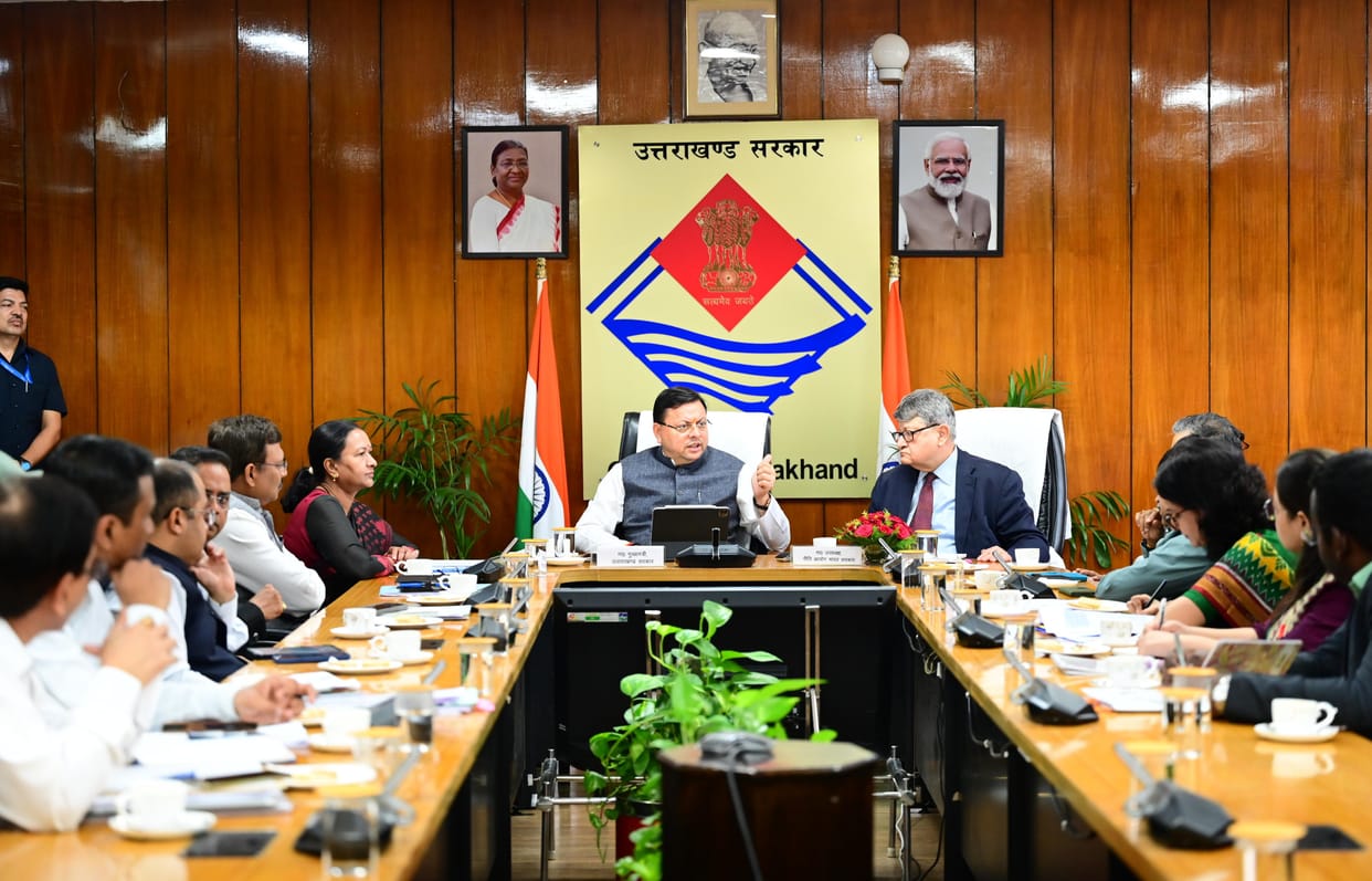 Uttarakhand CM Dhami told NITI Aayog policy should be made according to conditions of hilly states