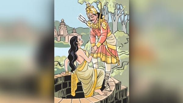 Indian Mythology Yayati Young Age of son devyani sharmishtha Sanyas