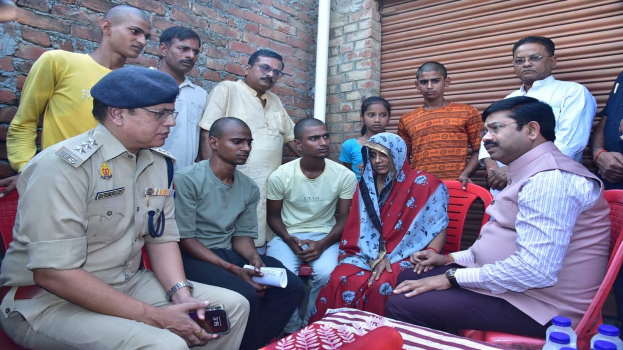Businessman murder case: Minister Nandi met the victim's family, assured of strict action against the murderer