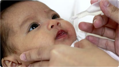 Falling vaccination rates causes risk of a major polio outbreak in the UK highest in a generation