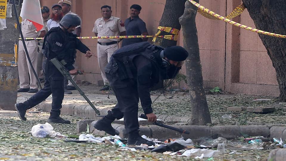 Delhi blast Naxalites suspected to be behind the blast agencies are investigating