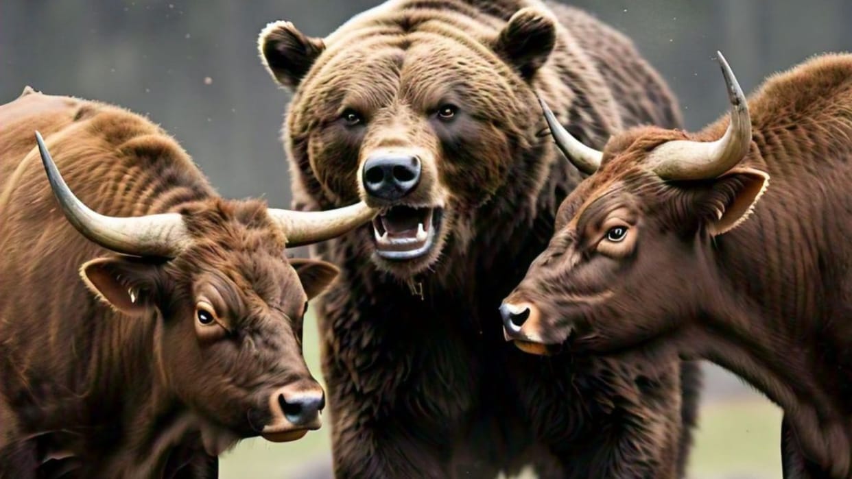 Himachal News bear attacked the owner bulls uprooted the peg to save their lives and clashed