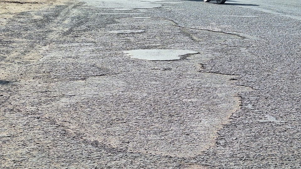 Potholes in road took the life of an innocent child