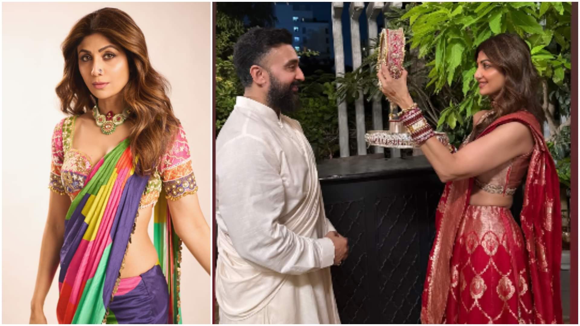 Bollywood Actress like Katrina Kaif Parineeti Chopra Mouni Roy shared pictures from Karwa Chauth celebration