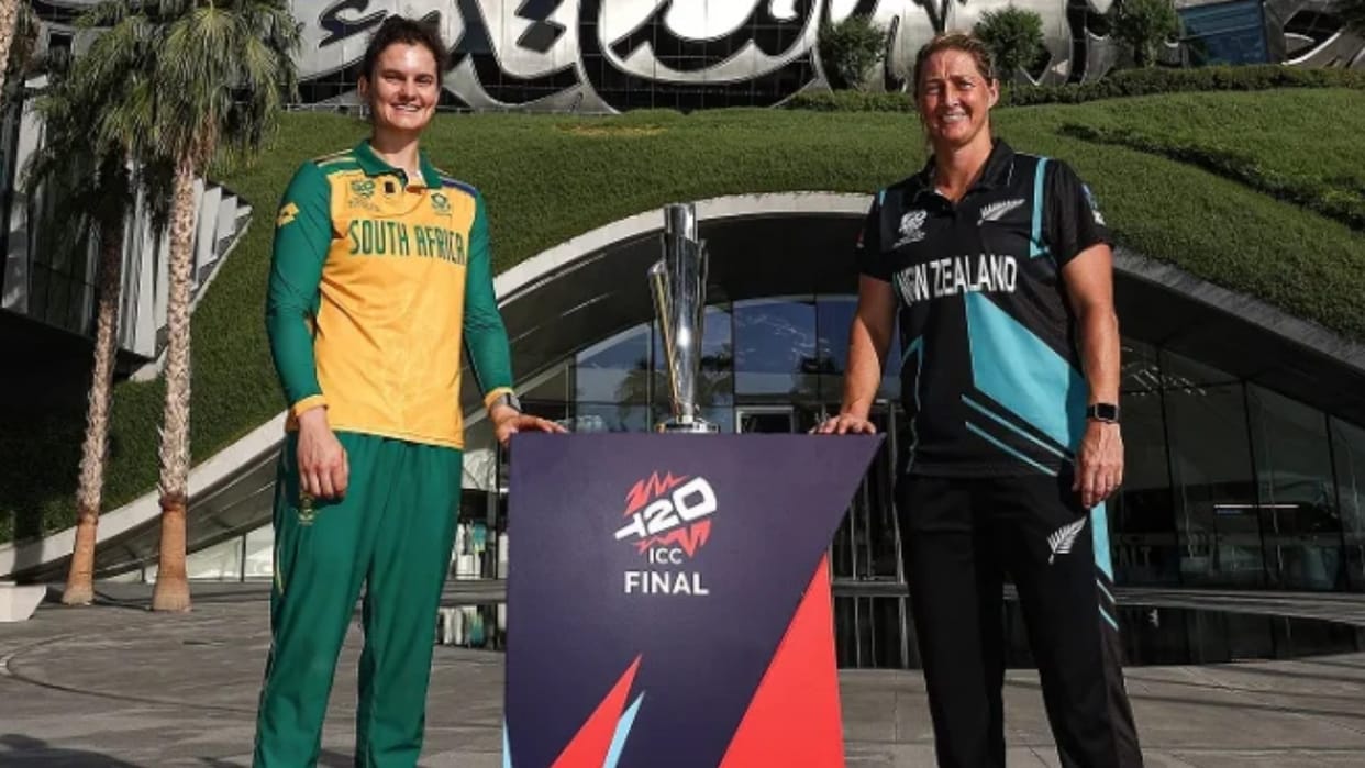 t20 World cup 2024 Final NZ-W vs SA-W live cricket score New Zealand W vs South Africa W match updates