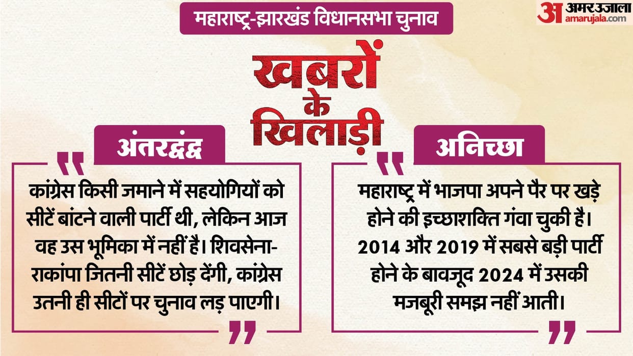 Khabaron Ke Khiladi: strategy and challenges of Congress-BJP regarding assembly elections in Maharashtra