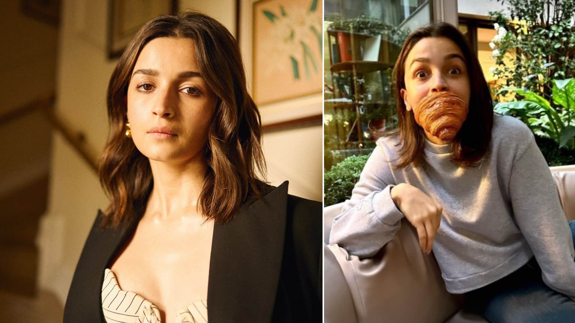 Alpha Actress Alia Bhatt shares Photo Enjoying A Croissant Calls its s Parisian Treat