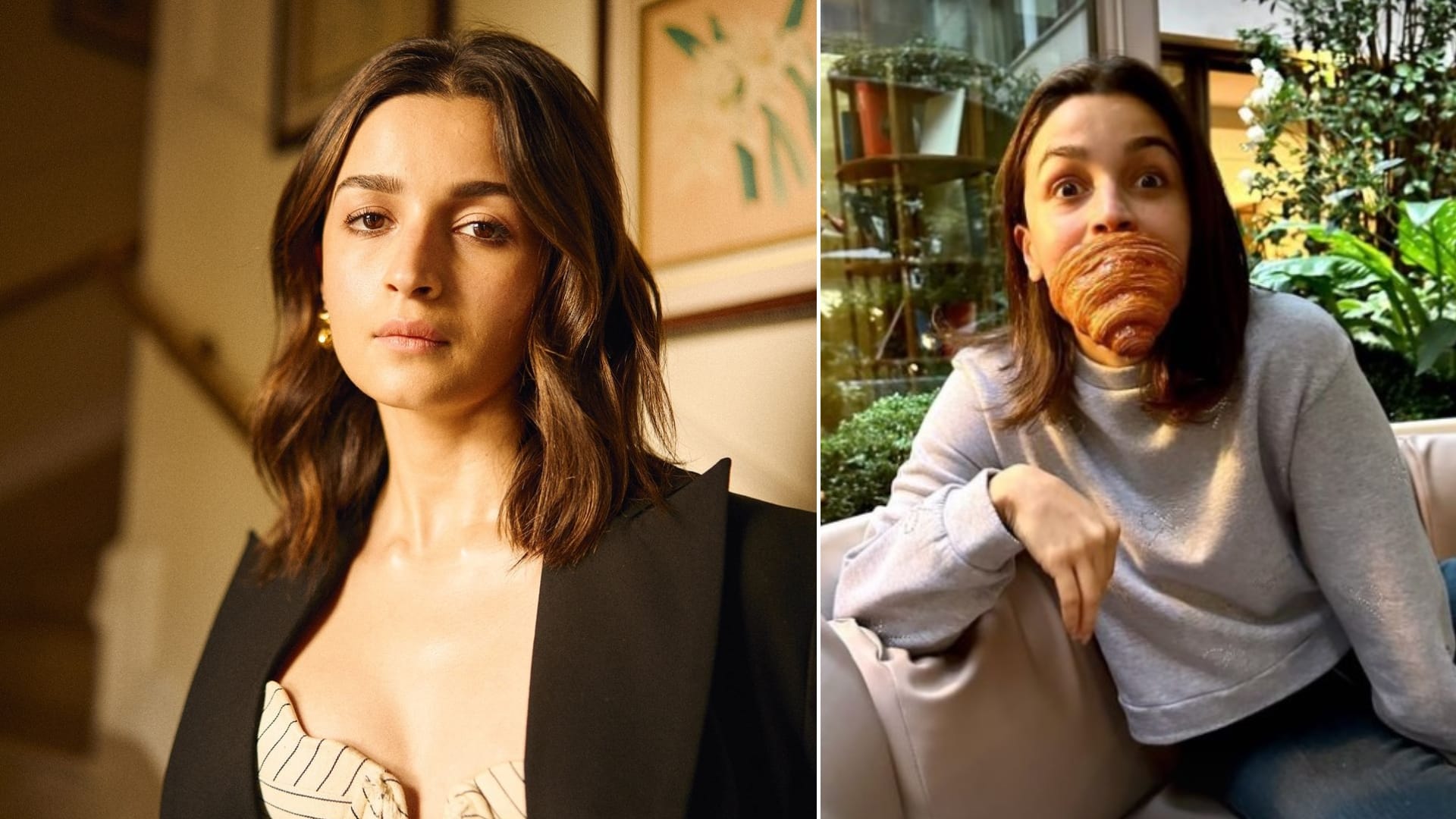 Alpha Actress Alia Bhatt shares Photo Enjoying A Croissant Calls its s Parisian Treat