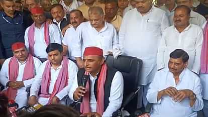 Akhilesh Yadav's big statement on Bahraich violence accused BJP know what he said