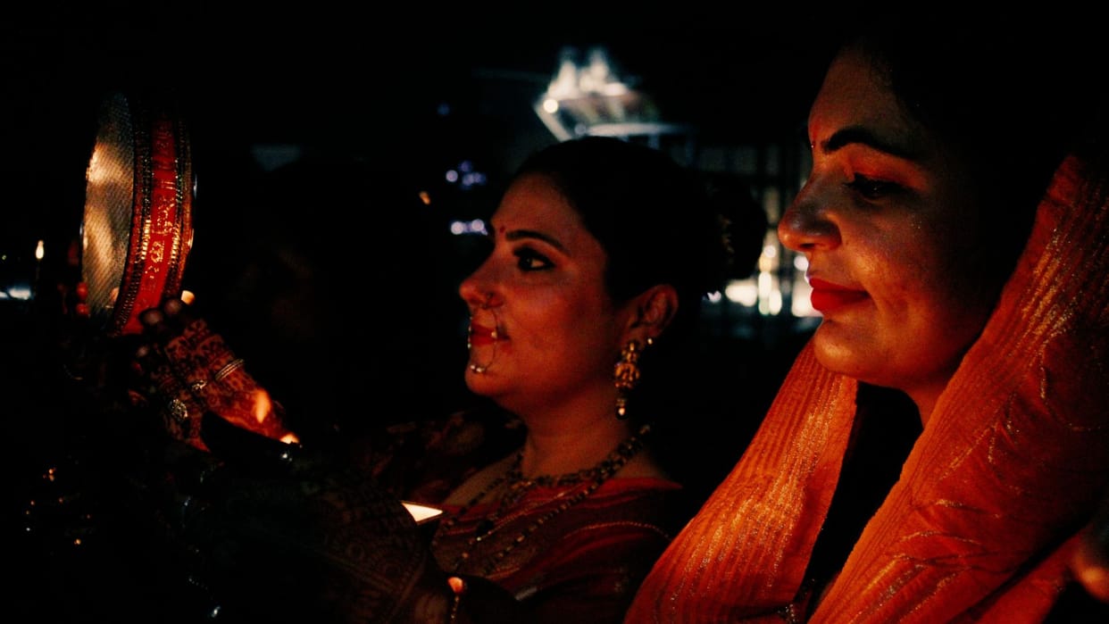 karwa chauth Saw the moon offered first arghya Shiva-Shiva moon worshipped in Gajakeshari Yoga