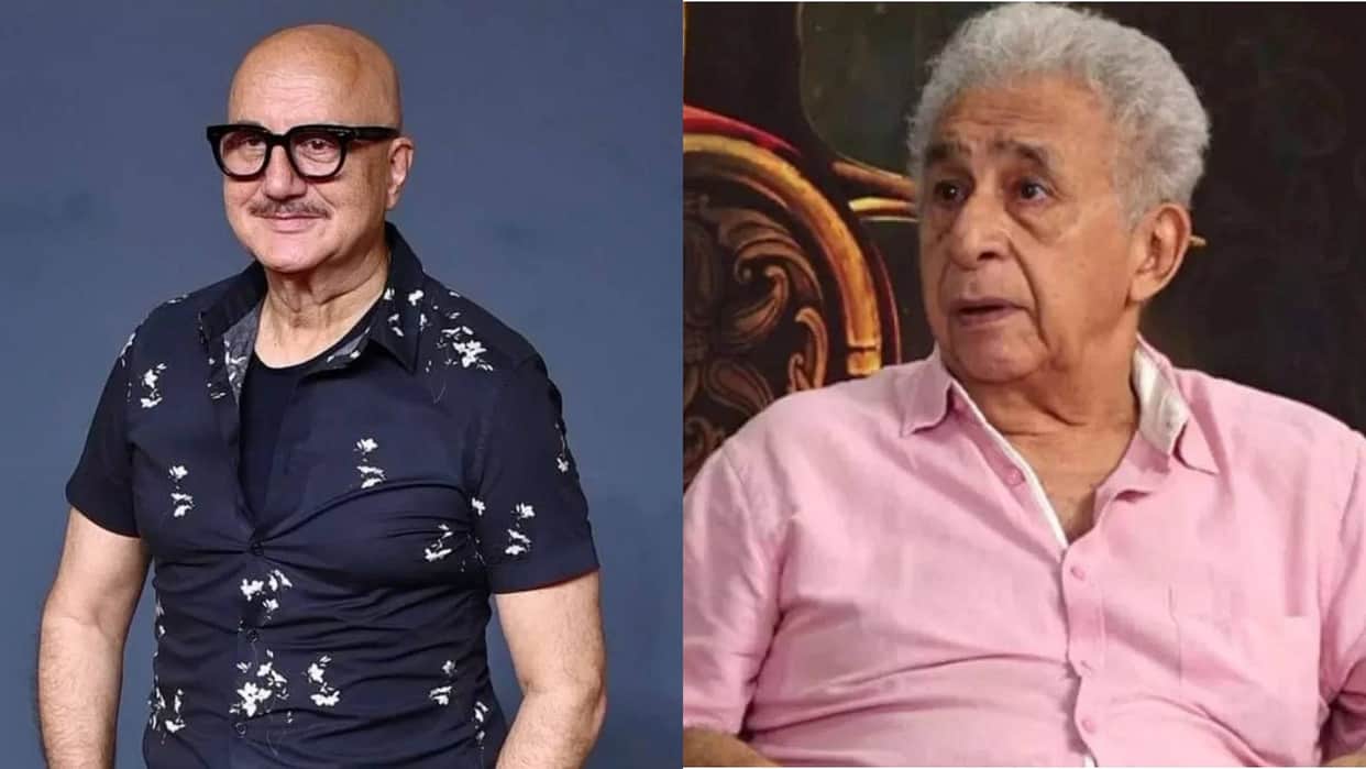 Anupam Kher opened up about his equation with Naseeruddin Shah after their 2020 controversy