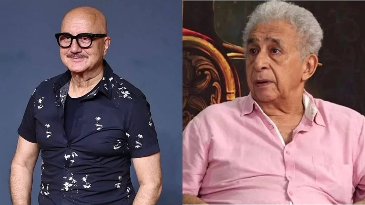 Anupam Kher opened up about his equation with Naseeruddin Shah after their 2020 controversy