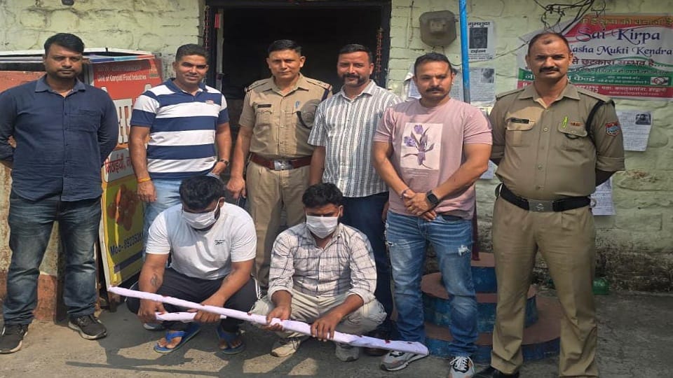 Two arrested for supplying illegal weapons in haldwani