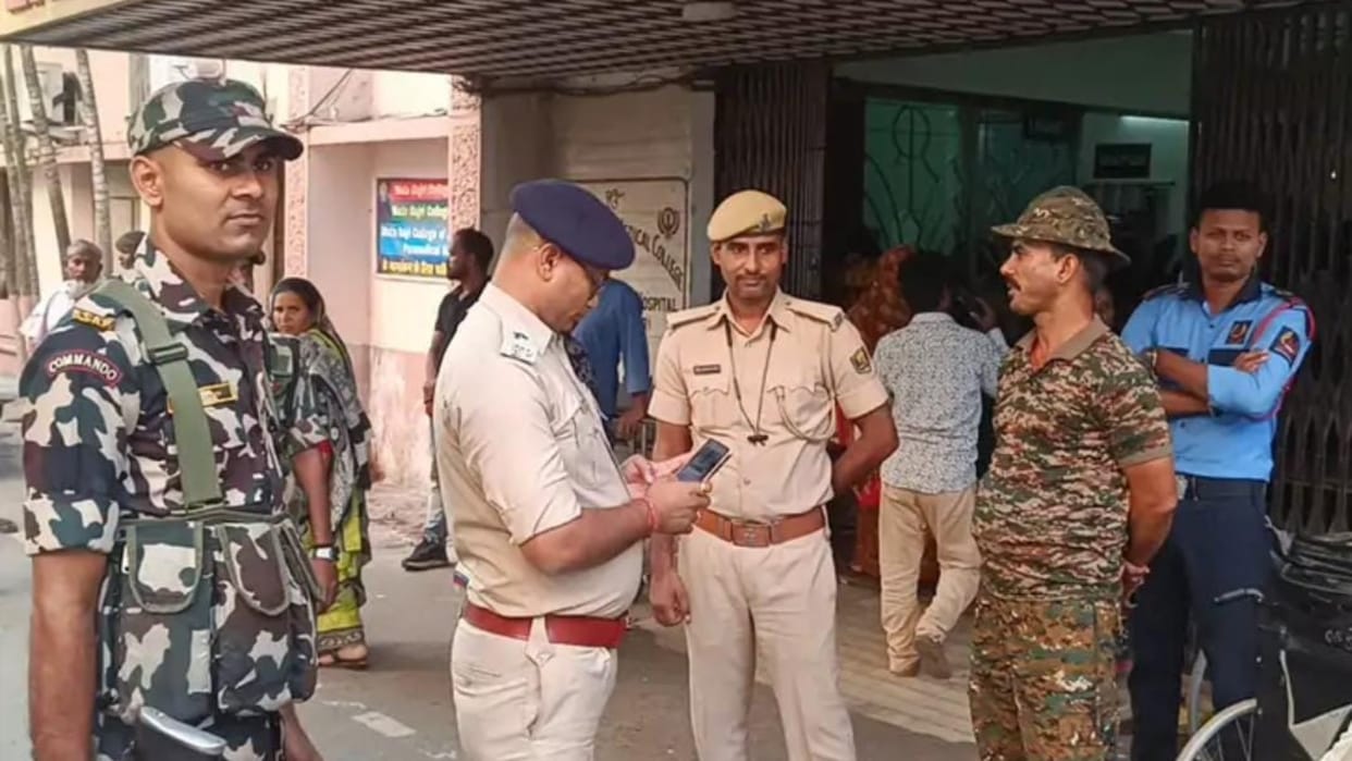 Bihar News : Bihar police investigation Fire due to gas leakage in cylinder in Kishanganj, children burnt