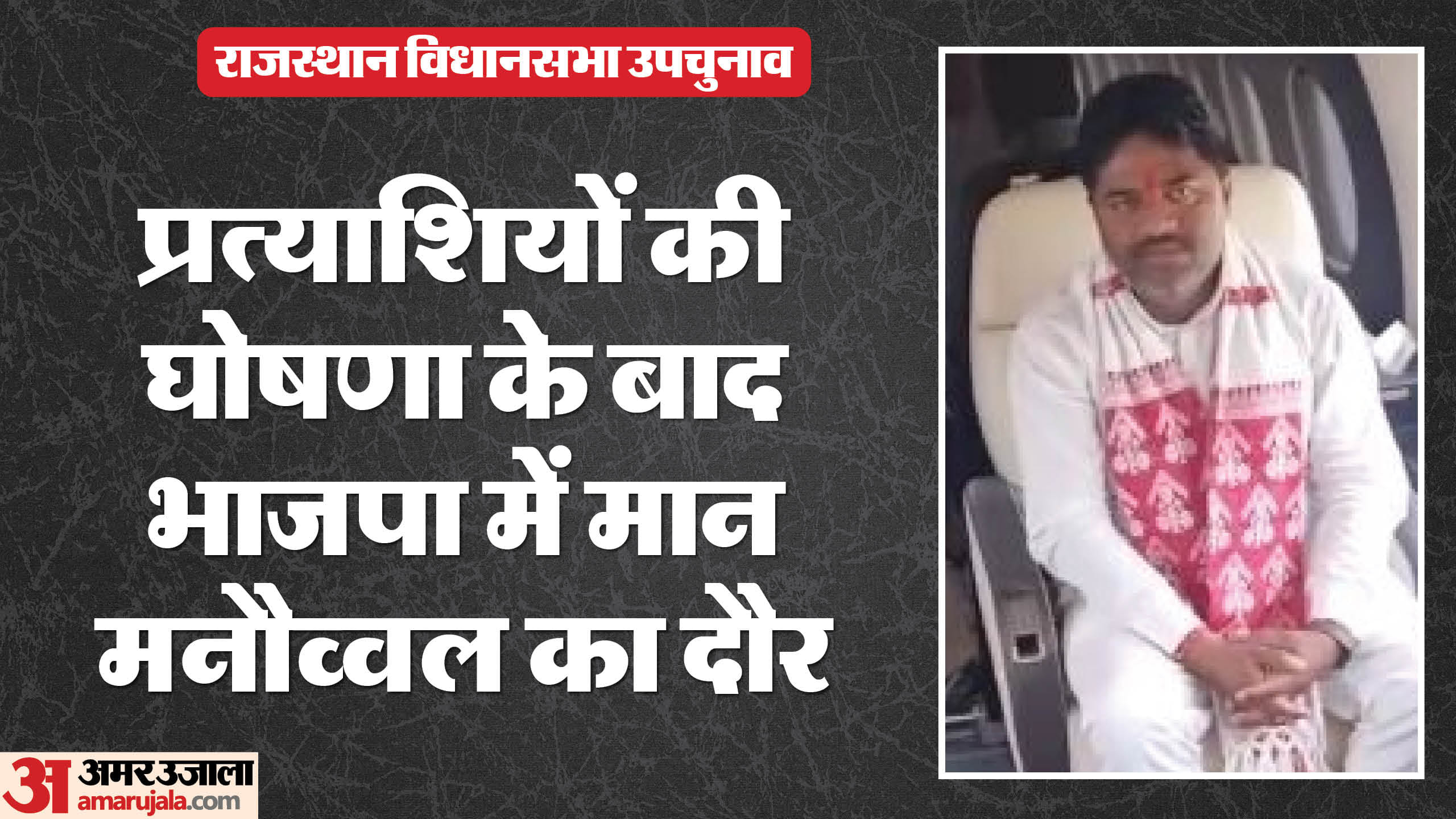 चार्टर प्लेन से जयपुर जाते नेता नरेंद्र मीणा।