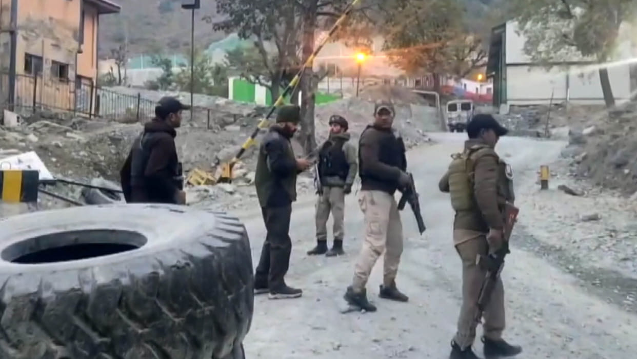 CCTV footage of an alleged terrorist emerges amid investigation into Ganderbal terror attack