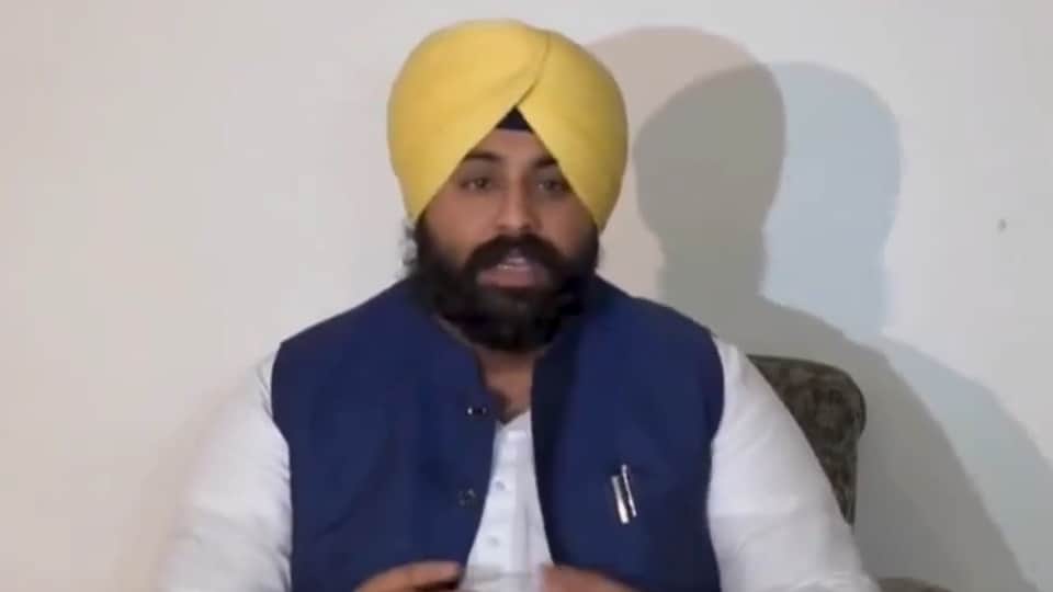 PIL against Harjot Bains in Punjab Haryana Highcourt failing to obtain central clearance for Canada visit
