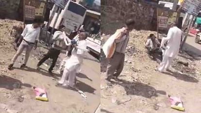 Bharatpur News: नशेड़ी ने फोड़ा रोडवेज बस का शीशा, कंडक्टर ने कर दी धुनाई, इस बात पर शुरू हुआ विवाद Bharatpur News: There was a fight between the roadways bus conductor and a drunkard