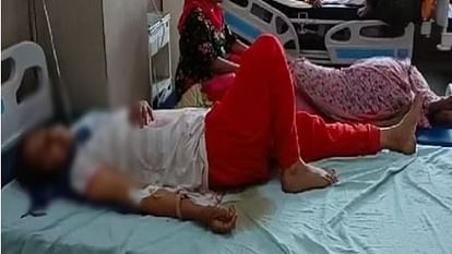 husband beat wife to such an extent admitted to hospital Before the worship of Karva Chauth