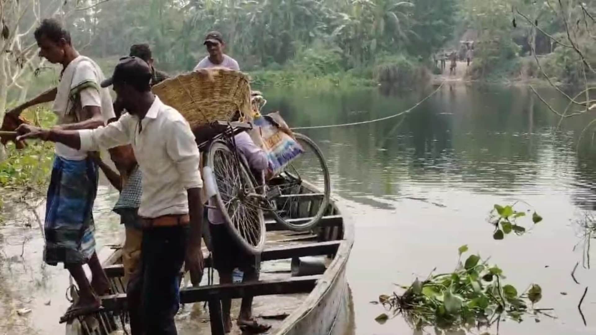 Muzaffarpur: Villagers will protest for construction of bridge on Dhobauli Ghat, CM Nitish Kumar announcement