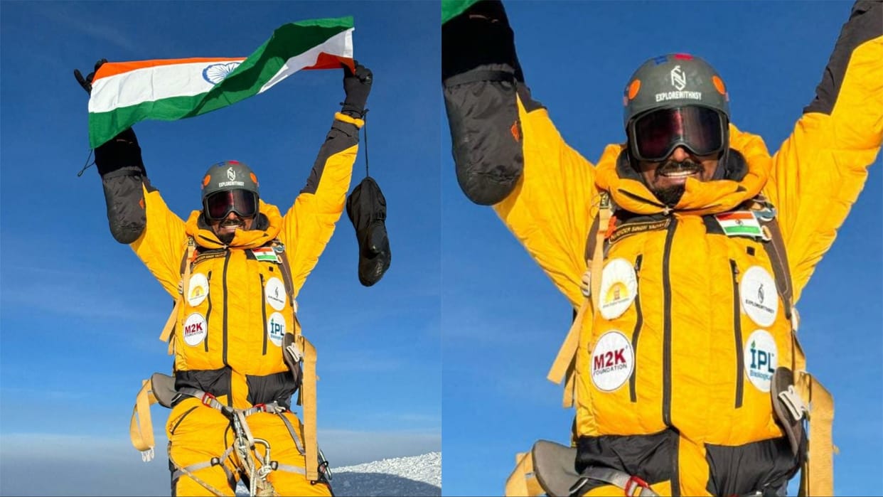 Haryana: Mountaineer Narendra conquered North America's highest peak Denali