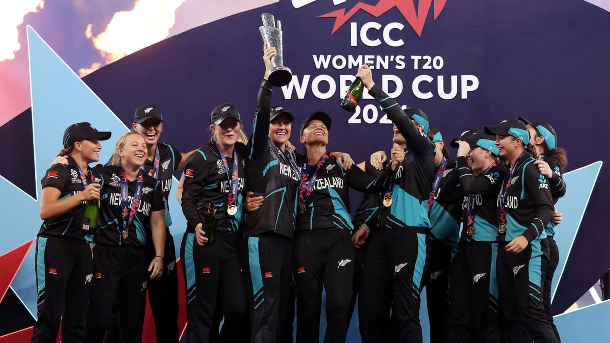 NZ W vs SA W T20 World Cup Final  Match Highlights Eye Catching Photos From Dubai Stadium