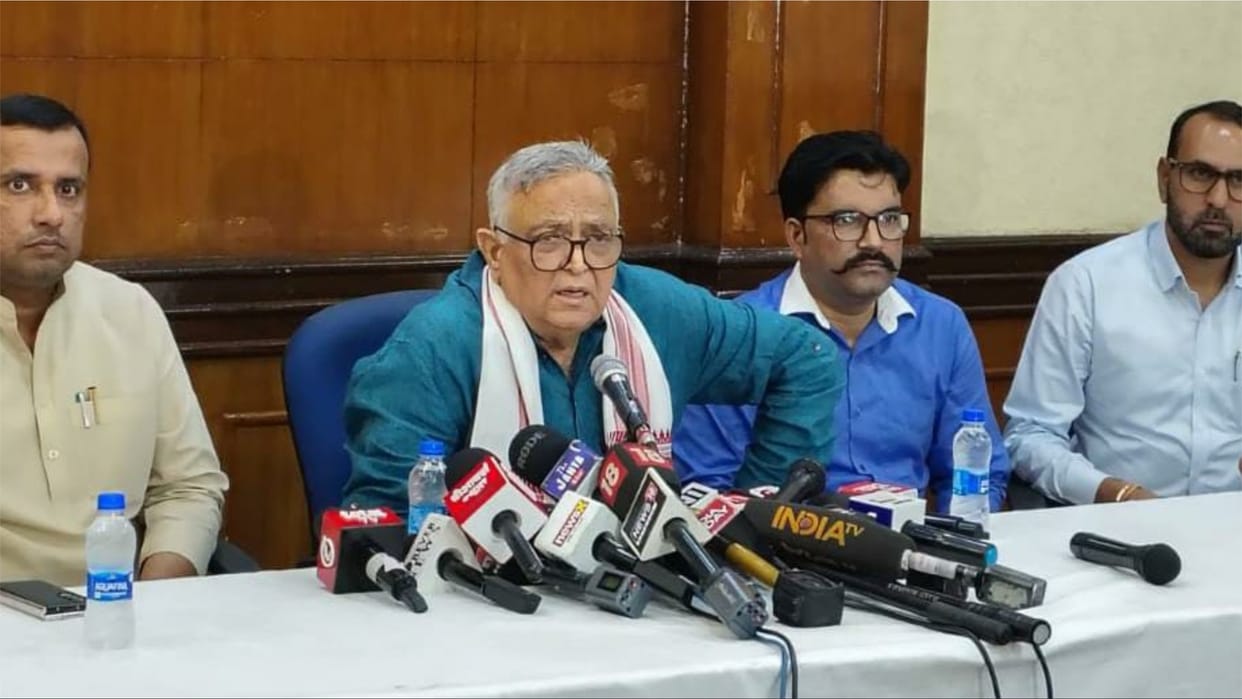 Haryana: Captain Ajay Yadav withdrew his resignation from Congress